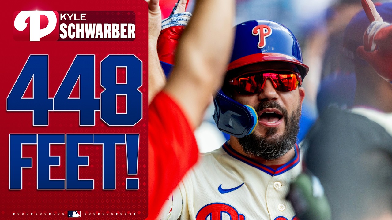 SECOND DECK SCHWARBER! Kyle Schwarber hits a 448-FOOT MOONSHOT for his second homer of the game! 🤯
