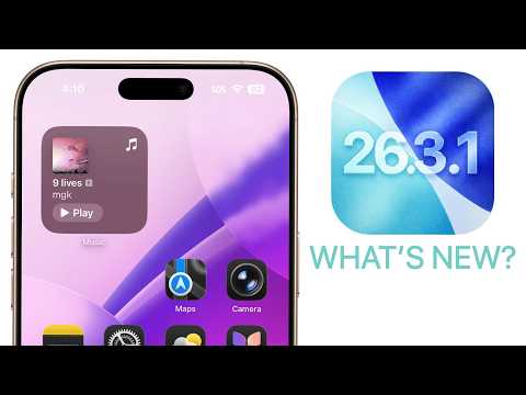 iOS 26.3.1 Released - What's New?