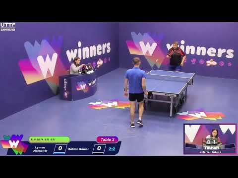 Winners League 08.10.21 Lyman Oleksandr - Boklah Roman 21:30