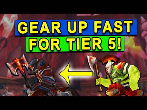 How to Catch up on Gear FAST for Tier 5 Raiding
