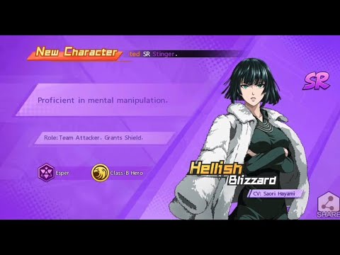One Punch Man The Strongest Hellish Blizzard Lucky summon!