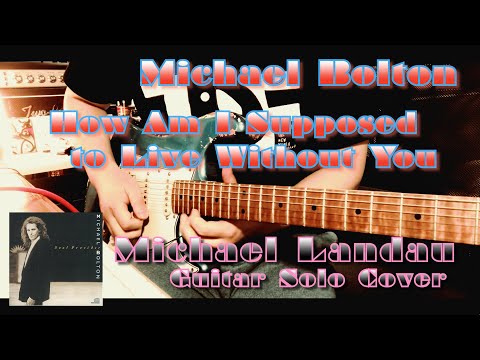 Michael Bolton - How Am I Supposed to Live Without You【Michael Landau Guitar Solo】