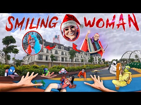 7 SPIDERMAN Vs SMILING WOMAN REAL LIFE ESCAPE 270.0 (Horror Parkour Pov Short) | Epic POV