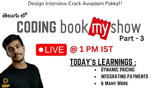 Dynamic Pricing & Payment Integration in BookMyShow! 🎬💳 #lowleveldesign #codingintelugu