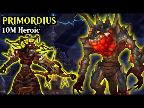 Primordius 10man Heroic  - Survival Hunter Throne of Thunder