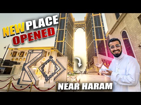 1st Walking Street Opened New Haram | Makkah Vision 2030 | Vlog By Muhammad Haris | New Place Opened