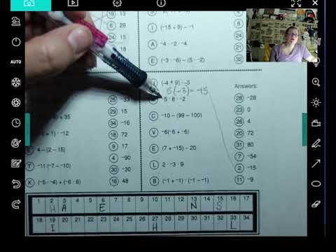 Math 1 Block Day 2 Pizzazz E64