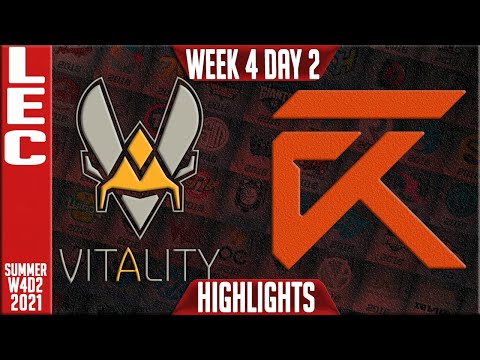 VIT vs XL Highlights | LEC Summer 2021 W4D2 | Team Vitality vs Excel
