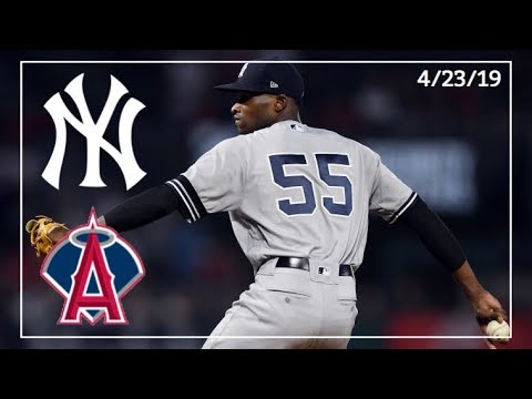 New York Yankees @ Los Angeles Angels | Yankee Highlights | 4/23/19