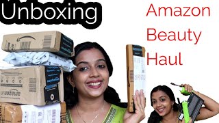 Amazon BeautyHaul Unboxing video#beautyhaul #amazonunboxing #beautyhaulmalayalam നിങ്ങൾക്കുംവാങ്ങാം