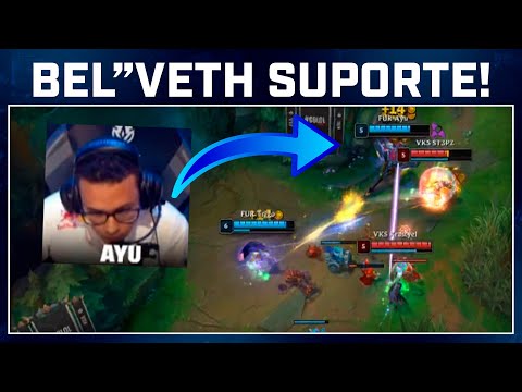 Bel'Veth suporte GANHANDO no CBLOL!