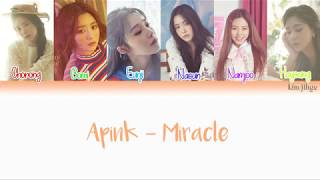 Apink (에이핑크) - Miracle (기적 같은 이야기) Lyrics (Han|Rom|Eng|COLOR CODED)