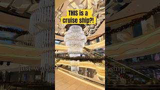 Walking through MSC World Europa feels more like a modern design hotel than a cruise ship