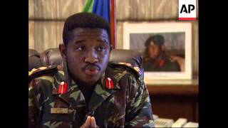 SIERRA LEONE: COUP D'ETAT TOPPLES MILITARY LEADER
