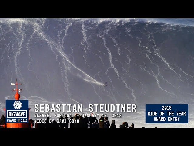 Sebastian Steudtner at Nazaré  - 2018 Ride of the Year Award Entry - WSL Big Wave Awards