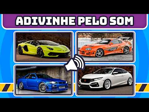 🔊 🚗 GUESS THE CAR BY THE SOUND | Do you know any cars? 🚘 TOYOTA | PORSCHE | FERRARI | 🤖 #nickquiz