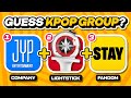GUESS THE KPOP GROUP BY THREE CLUES COMPANY LIGHTSTICK FANDOM ANSWER KPOP QUIZ