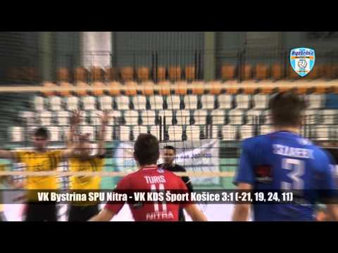 VIDEO zostrih Nitra-Kosice 1. semifinále 2016