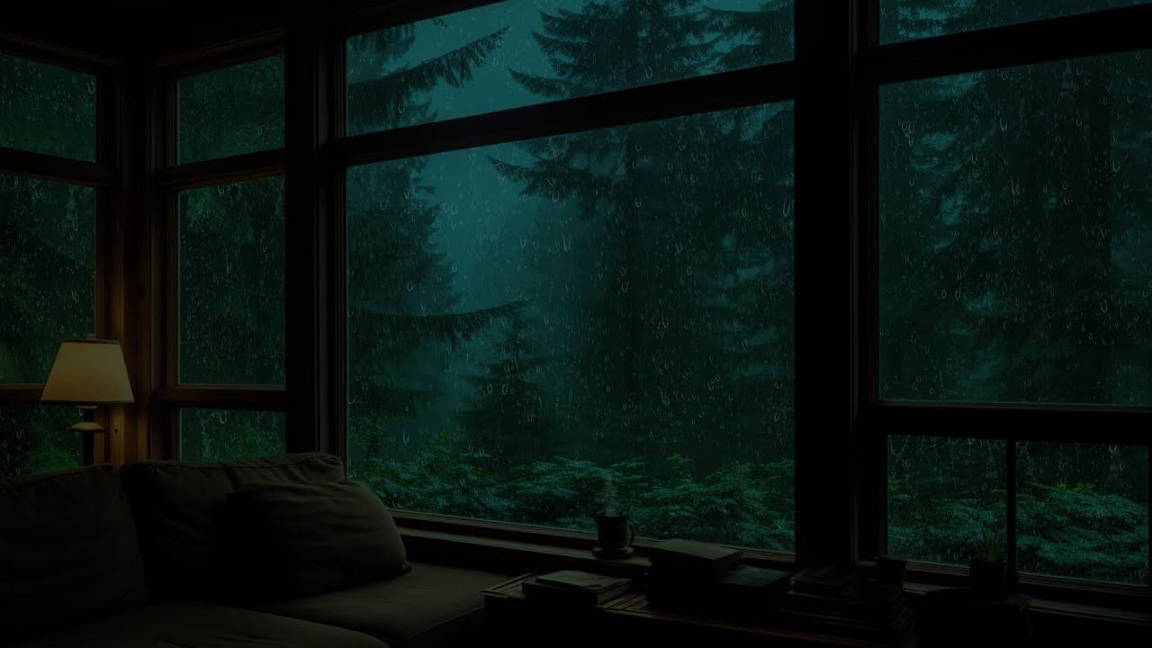 Heavy Rain and Thunderstorm Sounds for Sleeping and Reduced Anxiety