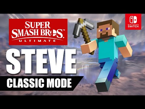 Super Smash Bros. Ultimate Steve Classic Mode Walkthrough