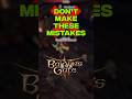 DON'T Make These Mistakes in Baldur's Gate 3