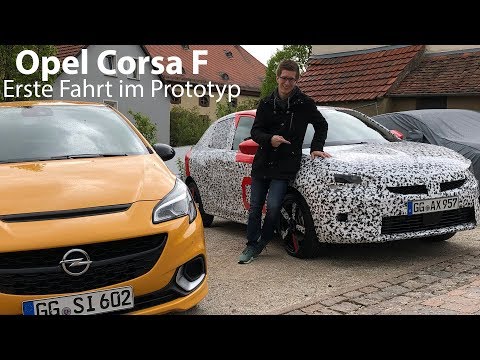 Erste Fahrt im neuen Opel Corsa F / Der neue im Vergleich mit dem alten Corsa - Autophorie