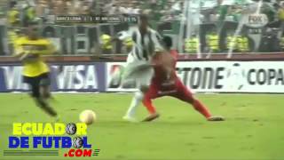 L'espulsione di Maximo Banguera durante Barcelona SC Vs Atletico Nacional | Copa Libertadores 2015