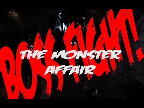 OH GOODY, A BOSS FIGHT! AMNESIA CUSTOM STORYtime - THE MONSTER AFFAIR (bad ending)