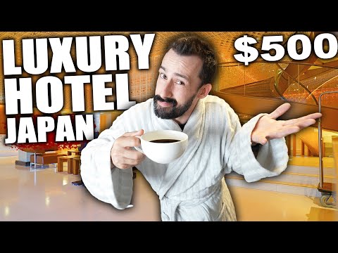 我在日本住過一家價值 500 美元的豪華酒店 (I Stayed at a $500 LUXURY Hotel in Japan)