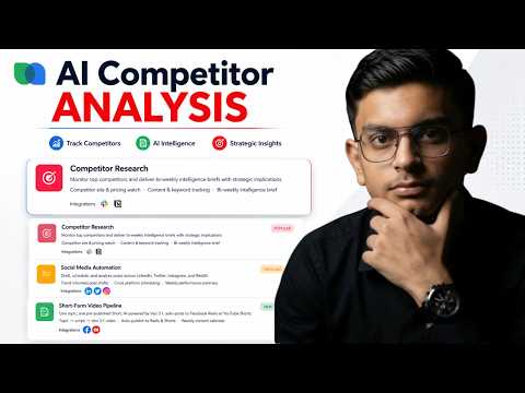 Build an AI Competitor Analysis Agent (No-Code Tutorial)