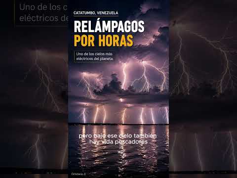 El cielo que nunca se apaga #venezuela #zulia #curiosidades
