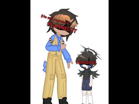 How people think my au is VS reality //AshAfton//My au!!// #gacha #fnaf