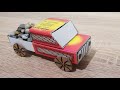 How To Make Matchbox Toy Car At Home Matchbox Truck Dıy Matchbox Car