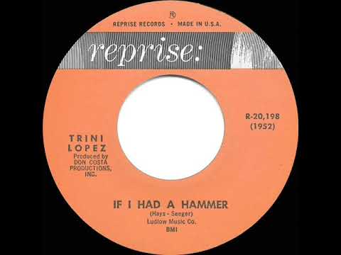 1963 HITS ARCHIVE: If I Had A Hammer - Trini Lopez