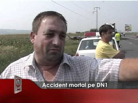 Accident mortal pe DN1