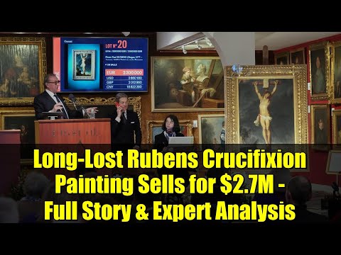 Lange verschollenes Rubens-Gemälde „Kreuzigung“ für 2,7 Millionen Dollar verkauft – Die ganze Ges...
