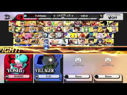 TSL74 WR1 - PoW!|Habb (Yoshi) vs V3|FrZI (Villager)