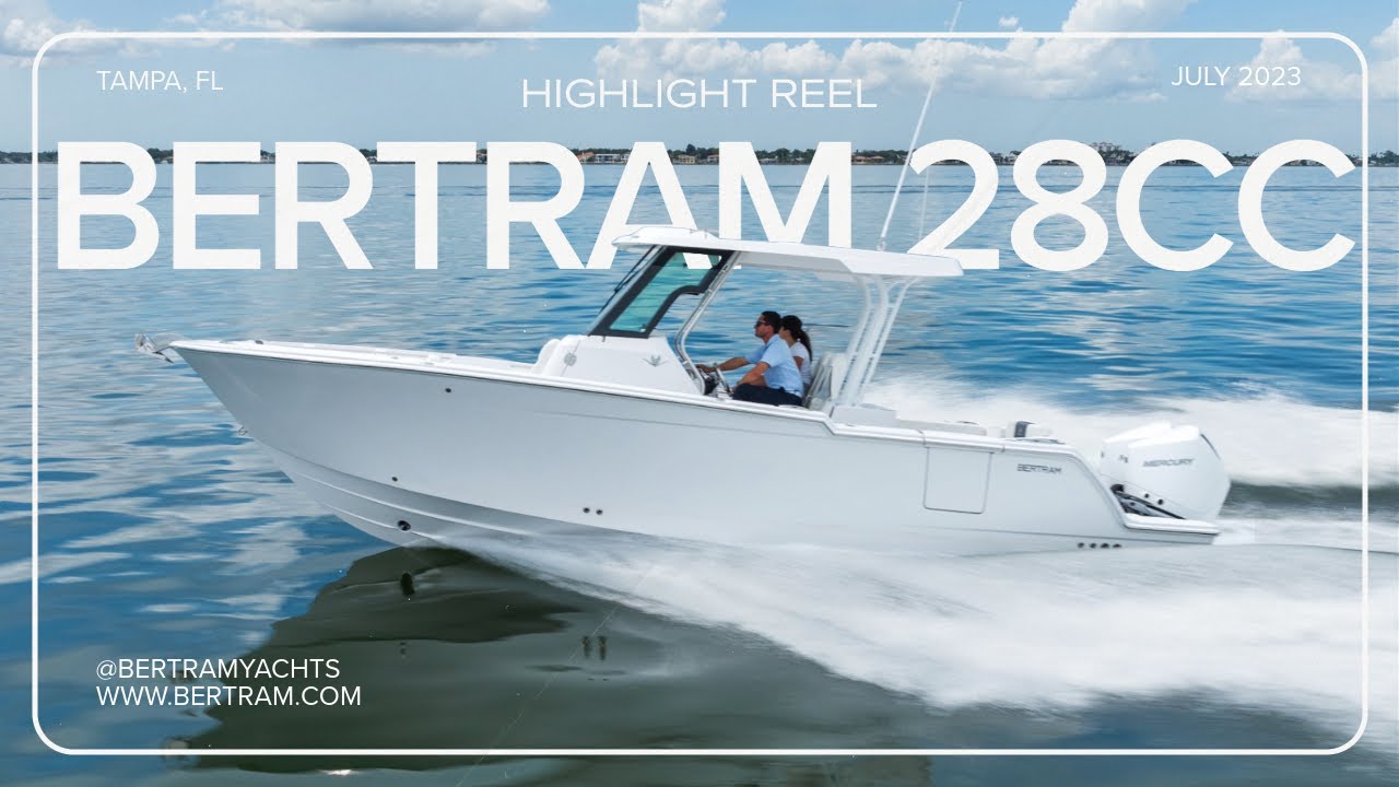 Bertram 28CC in Tampa Bay