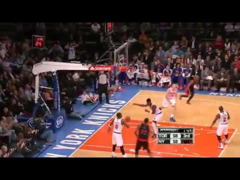 NBA 13/2/2013 - Toronto Raptors Vs New York Knicks Highlights