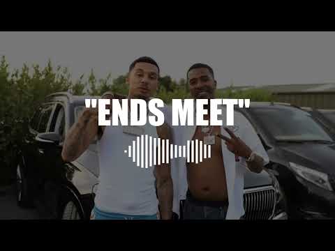 (FREE) Slim x Rimzee x Fredo Type Beat - "ENDS MEET" | UK Rap Instrumental 2024