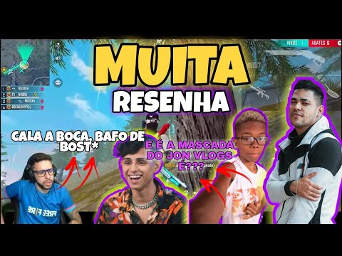 MUITA RESENHA!! NOBRU, BUXEXA, BOCA DE 09 E RACHA AMASSAM EM XTREINO