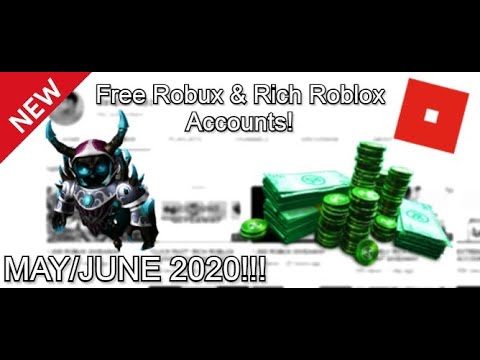 Free Rich Roblox Accounts 2021