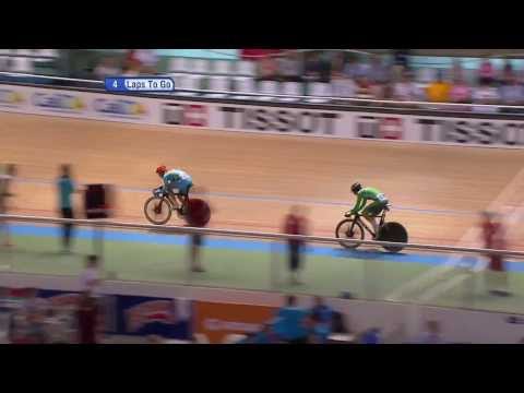Women's Scratch Race 10 km Final - 2014 Track World Championships, Cali, Colombia