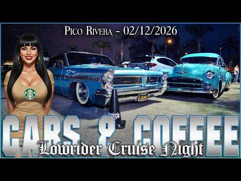 Cars & Coffee on Whittier Blvd! Night Meet Coverage 🌙