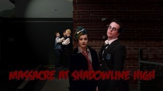 MASSACRE AT SHADOWLINE HIGH Episode 1 HD - Spooksy Delune, The Vampire Bats, Sally Dige, Goth Night