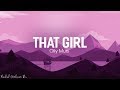 [ That Girl ] Lyrics - Olly Murs
