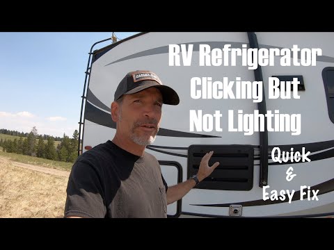 RV Refrigerator Not Lighting Right Away? (Clicking Noise) - Quick & Easy Fix