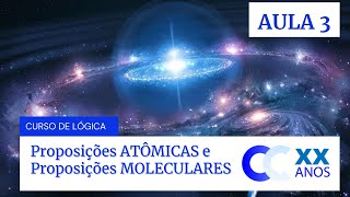 Lógica #AULA3 —  Proposições Atômicas e Moleculares