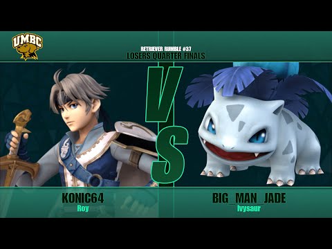 Retriever Rumble #37 Losers Quarters - Konic64 (Roy) vs. Big_Man_Jade (Ivysaur) Project +