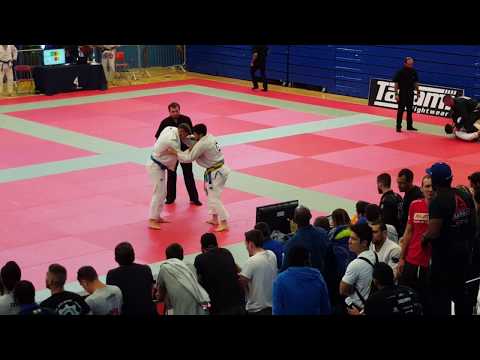 Faris Ben-Lamkadem vs Lewis Thorne - IBJJF British National 2017 - Blue Adult - Open